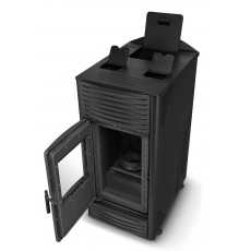 Пеллетный котел-камин Termomont Toby H 24