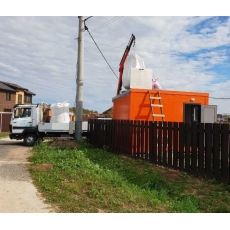 Модульная пеллетная котельная VIT-BIO 0012