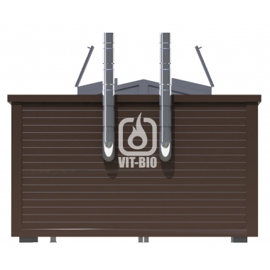 Модульная пеллетная котельная VIT-BIO 350 Модульная пеллетная котельная VIT-BIO 350