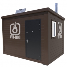 Модульная пеллетная котельная VIT-BIO 0012