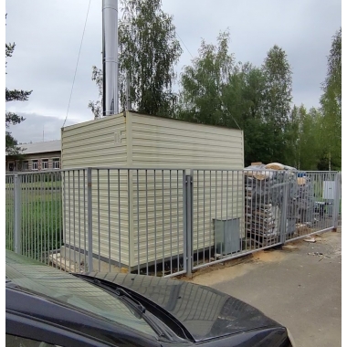 Модульная пеллетная котельная VIT-BIO 100 Модульная пеллетная котельная VIT-BIO 100