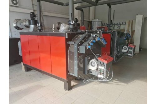 Пеллетная котельная 700 кВт для отопления склада и офиса г. Видное 