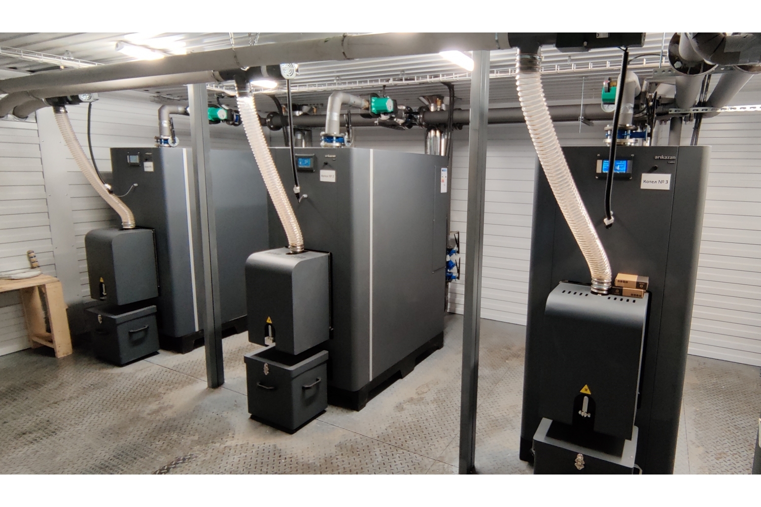 Пеллетная котельная для многоквартирного дома, г. Сыктывкар 450 кВт