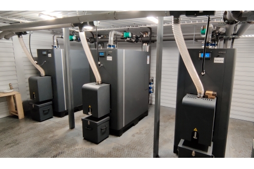 Пеллетная котельная для многоквартирного дома, г. Сыктывкар 450 кВт