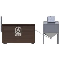 Модульная пеллетная котельная VIT-BIO 0150